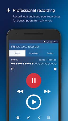 Philips voice recorder 1 تصوير الشاشة