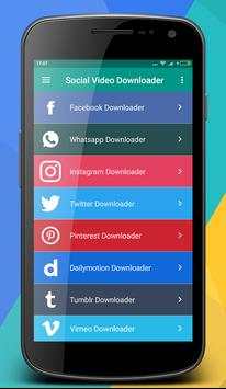 Social Media Downloader screenshot 1