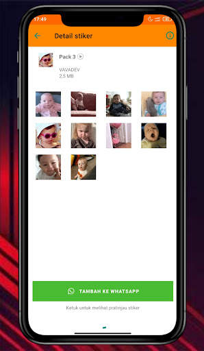Animated Funny Babies Stickers screenshot 4