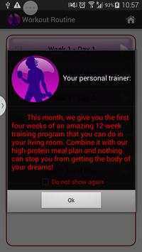 Female Fitness Workout Plan screenshot 16