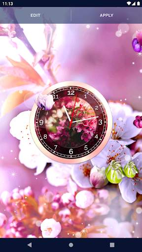 Flower Clocks Wallpapers screenshot 8