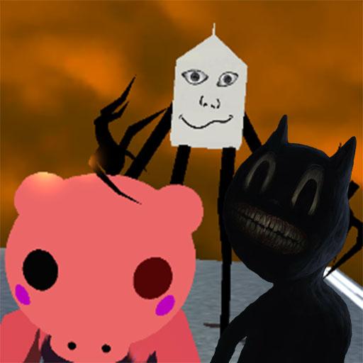 Piggy &amp; Cartoon Cat VS Milkwalker Ambassador 3D icon