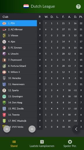 Voetbal Zakenwaarnemer screenshot 7