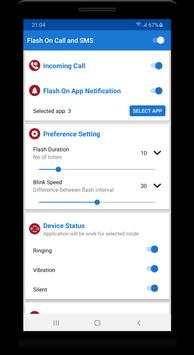 Flash On Call And SMS - Flash Blinking On Call screenshot 3