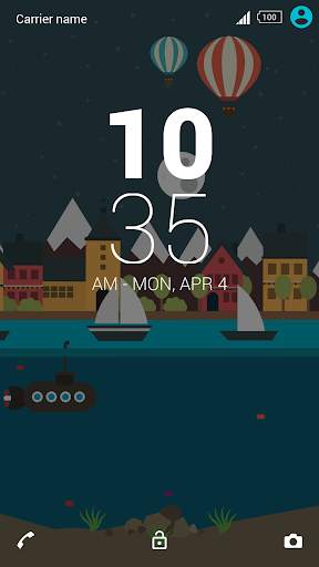 City life theme screenshot 6