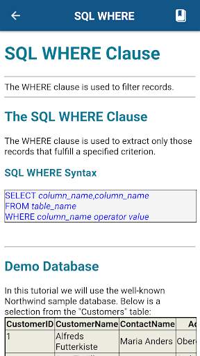 SQL Offline Tutorial & Interview Questions screenshot 5