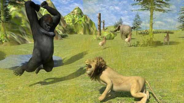 Angry Mad gorilla Wild Attack screenshot 3