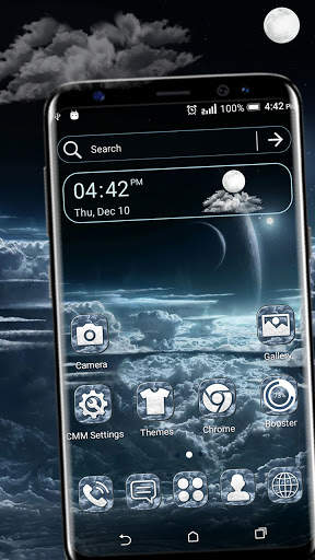 Cloudy Sky Launcher Theme screenshot 1