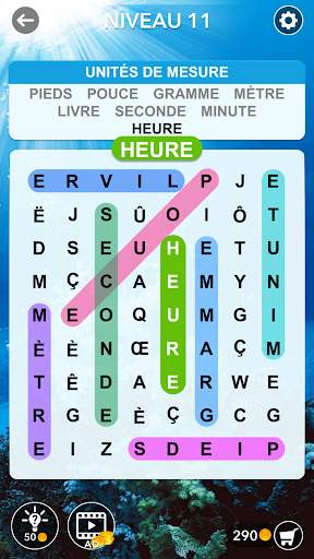 Recherche de mots : Mot caché screenshot 3