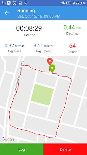 Run Tracker 5 تصوير الشاشة
