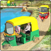 Classic Offroad auto rickshaw games icon