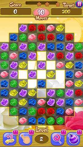 Rose Garden Flower - Free Blossom Crush Sweeper screenshot 3