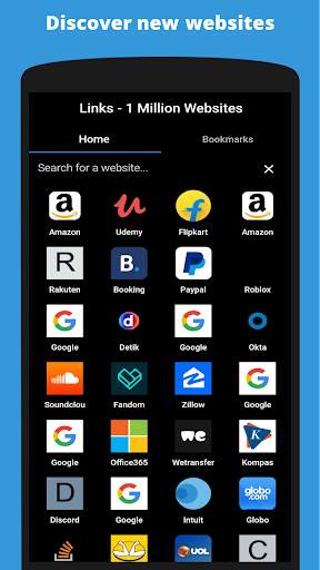 Links Browser - 1 Million Websites screenshot 3