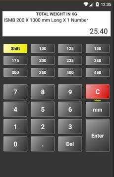 IS Steel Table Calculator скриншот 2