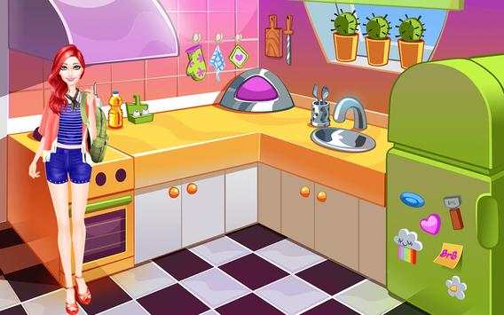 Princess Doll House Cleaning Game screenshot 5
