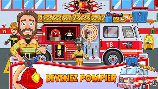 My Town : Fire station Rescue screenshot 9