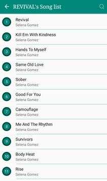 Selena Gomez Songs Lyrics screenshot 1