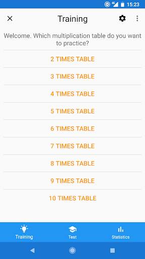 Times Tables screenshot 1