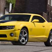 Jigsaw Puzzle Chevrolet Camaro Best Sport Cars logo