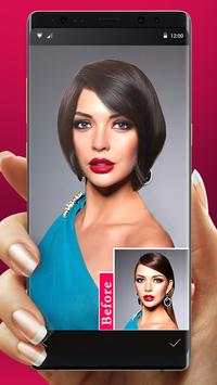 Women Hair Style Photo Editor Makeup Pro screenshot 4