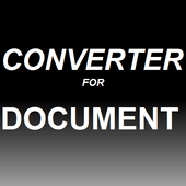 CONVERTER FOR DOCUMENTS أيقونة