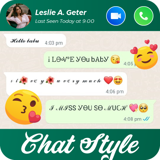 Chat Style for WhatsApp- Fonts icon