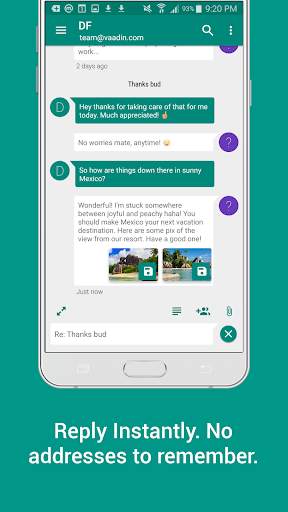Meldmail Email Messenger screenshot 2