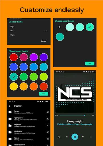 Symphony Music Player Reborn स्क्रीनशॉट 5