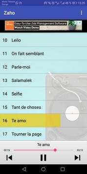 Zaho Chansons screenshot 3