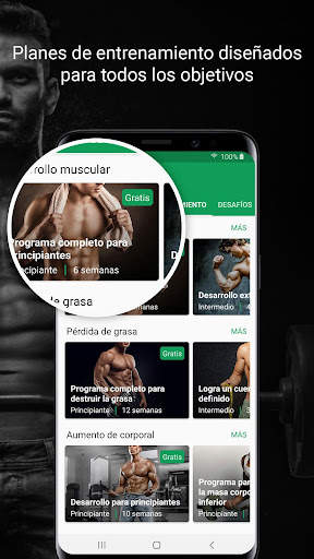 Fitvate - Entrenamiento en Gym screenshot 2