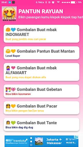 1000 Pantun Rayuan Gombal TERBARU screenshot 1