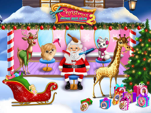 Christmas Animal Hair Salon 2 screenshot 10