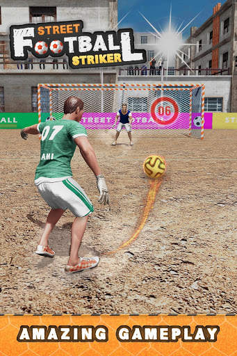 Street Football Striker Real Soccer Free Kick Game screenshot 5