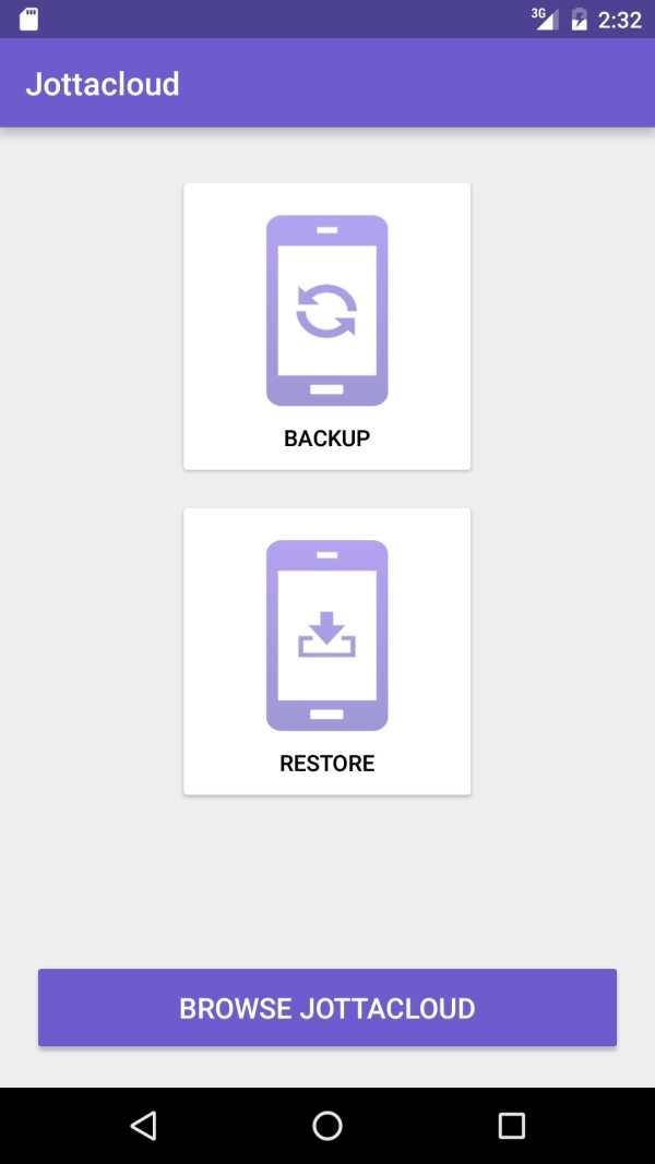 Jottacloud (old) screenshot 5