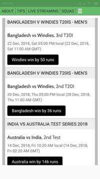 BPL T-20 cricket match prediction screenshot 1