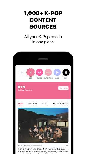 theQoos: K-Pop News, Friends, Music & Community screenshot 4