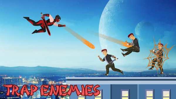 Spider Ninja: City Runner screenshot 3