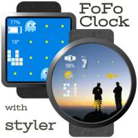 FoFoClock with styler icon