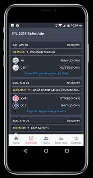 Cricket Live Score, Schedule(Live IPL Score) screenshot 1