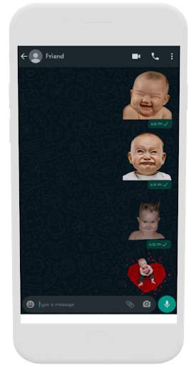 Cute & Funny Babies Stickers | WAStickerApps screenshot 6