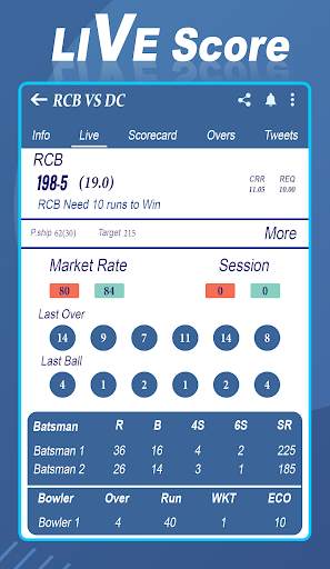 Diamond Exchange Cricket Live Line screenshot 2