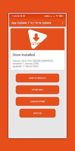 App Update: Play Store Update screenshot 1