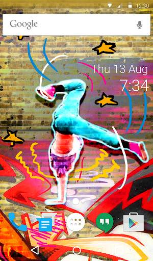 Graffiti Fun Animated Keyboard screenshot 6