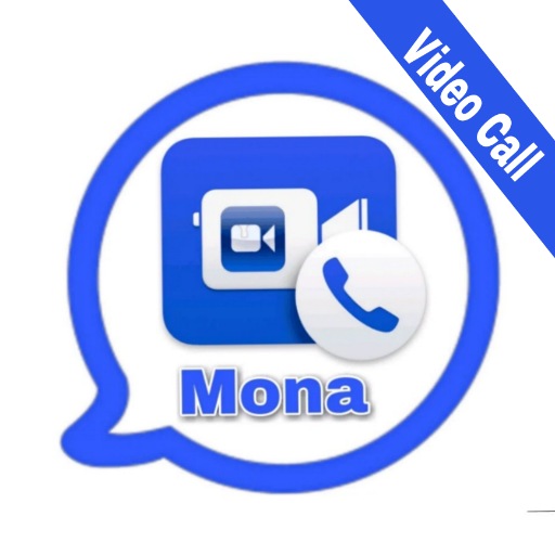 ikon Mona  Voice Video Call Audio