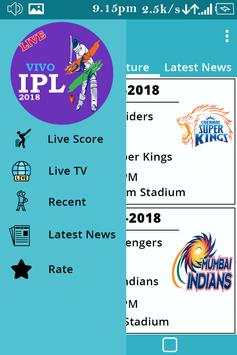 Live IPL TV 3 تصوير الشاشة