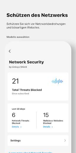 Linksys screenshot 3