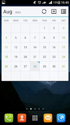 GO Calendar  screenshot 2