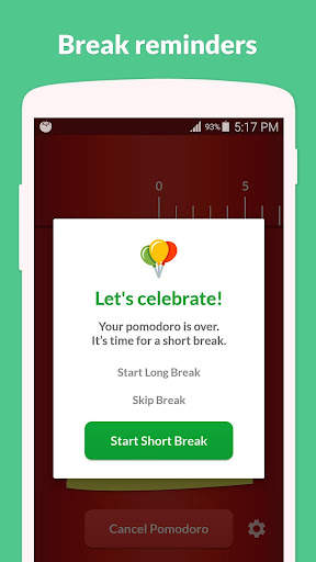 Pomodoro Timer Lite screenshot 3