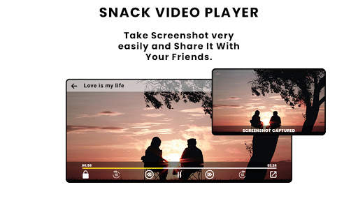Snake Video Player : 4k Video Player screenshot 1
