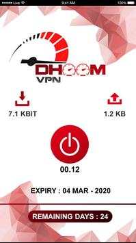 Dhoom VPN screenshot 1